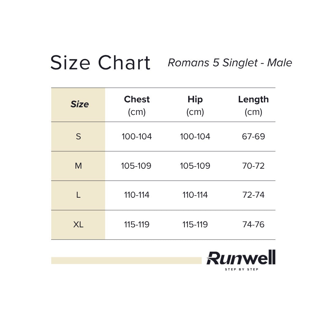Men's Romans 5 Performance Singlet