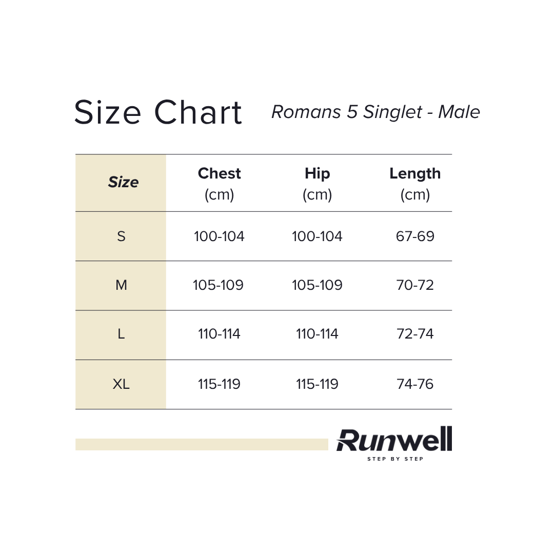 Men's Romans 5 Performance Singlet
